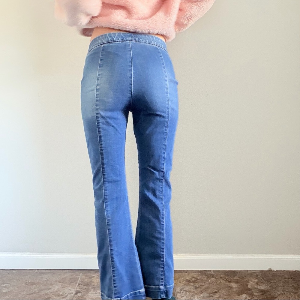 Rewashi 2000s Y2K Flare Jeans